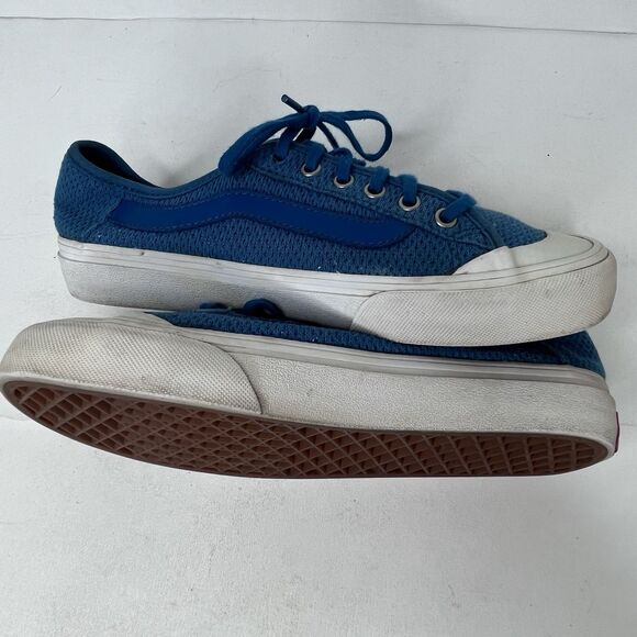 Vans Positive Vibes Warriors Blue Mesh Ultracush Skate Shoes Womens Size 7.5 - Picture 7 of 16